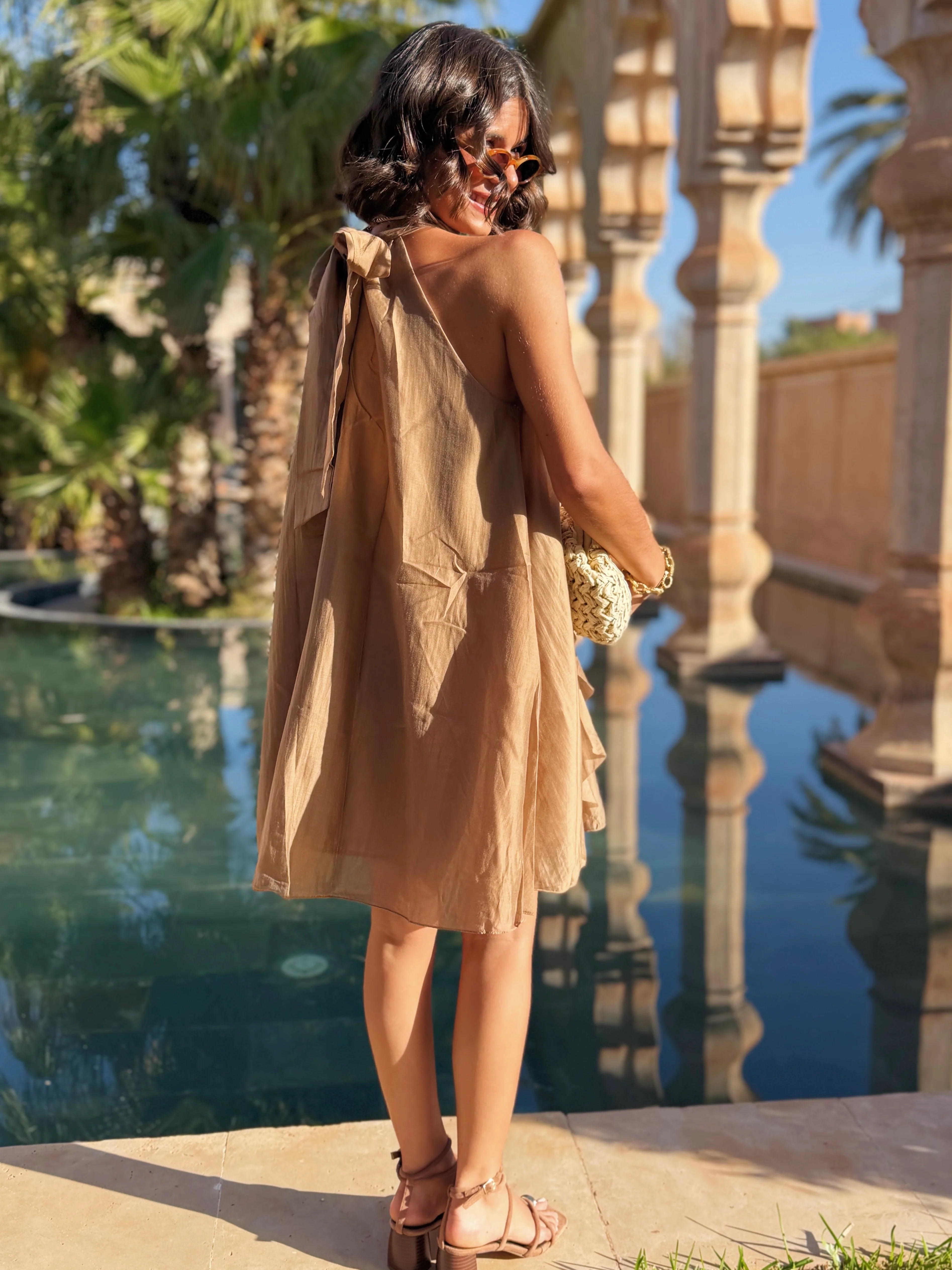 Robe DOHA camel - Image 4