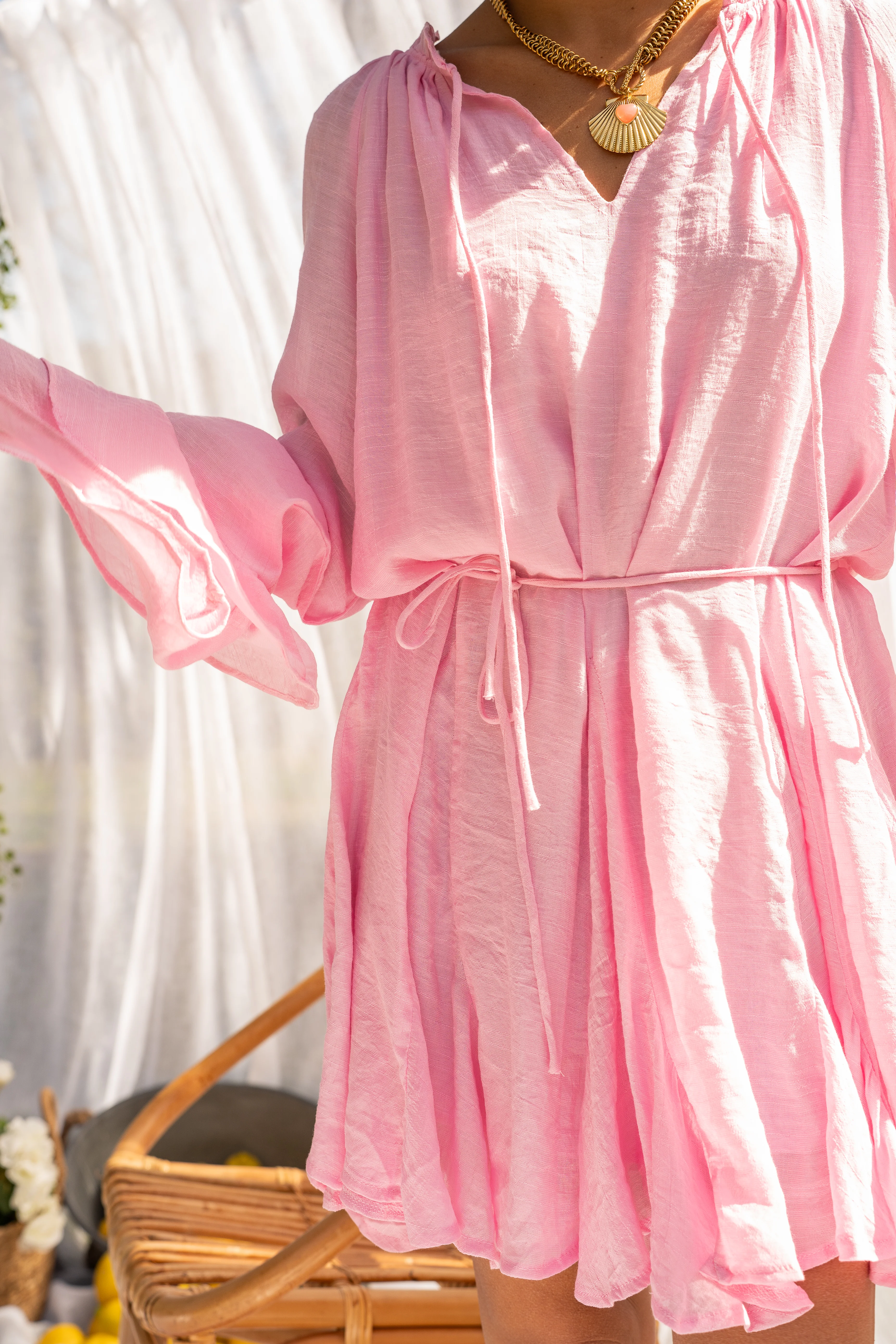 Robe ANABELLE rose - Image 7