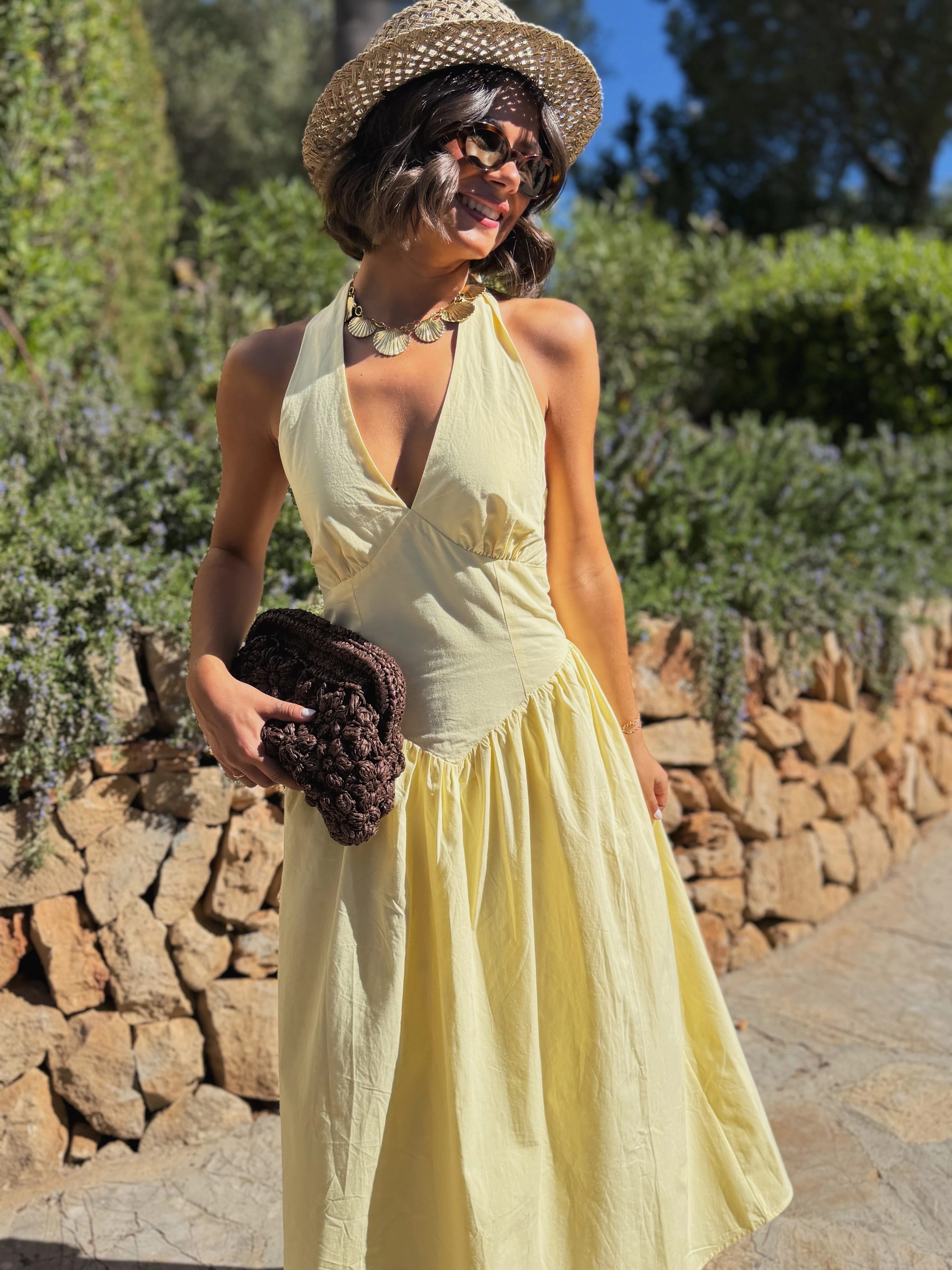 Robe BRIDGERTON jaune - Image 5