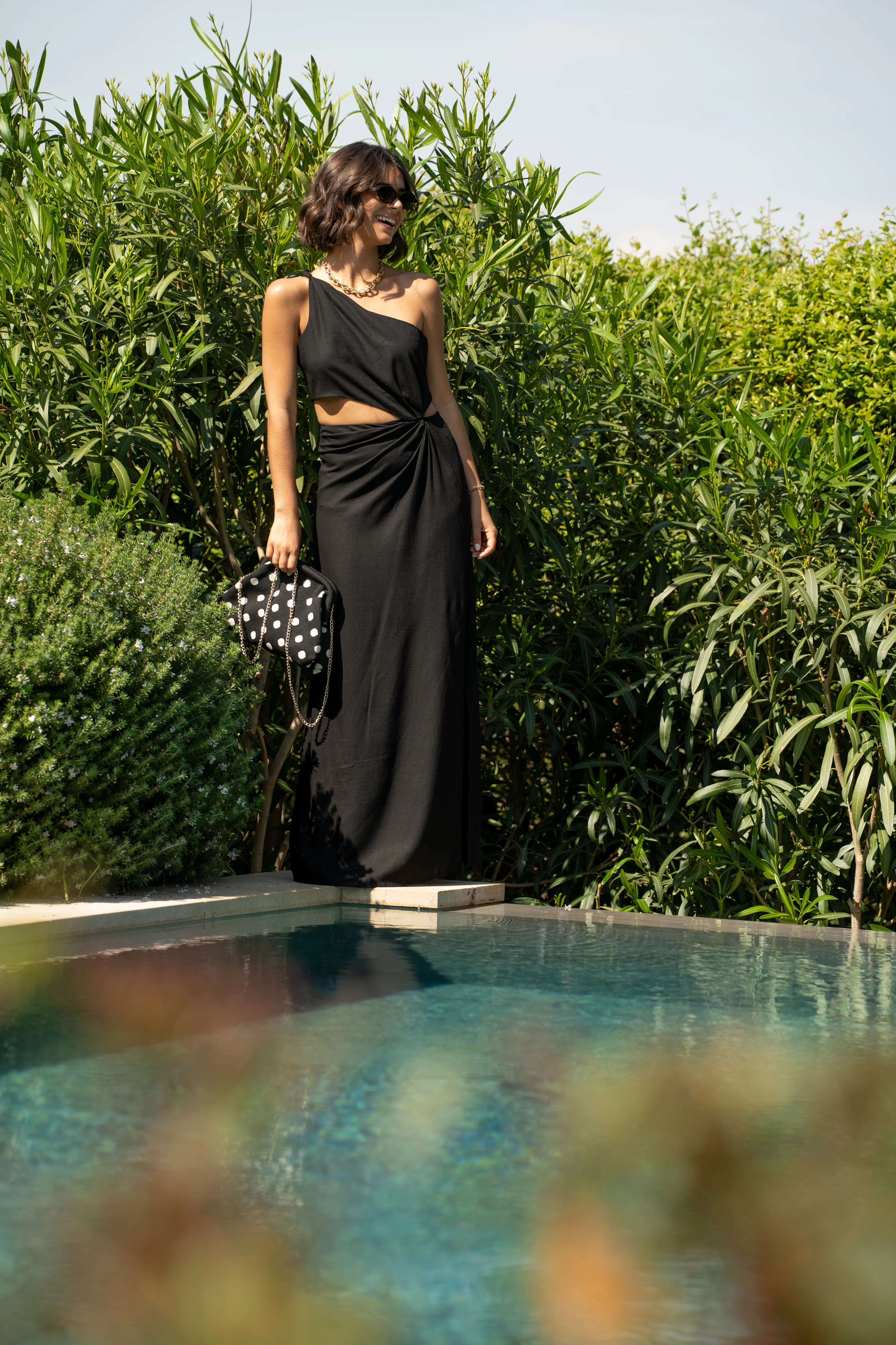 Robe ESMÉE noir - Image 2