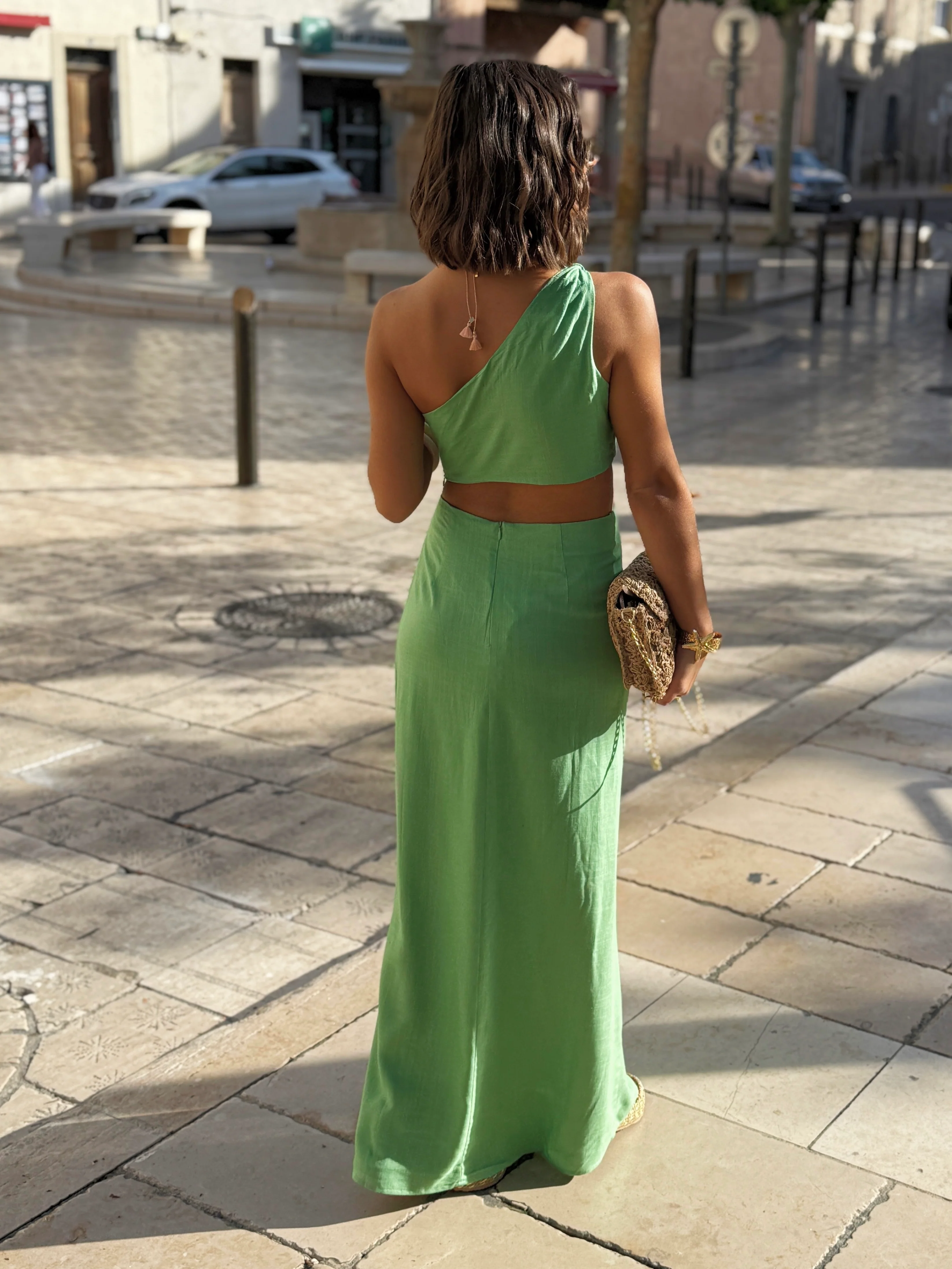Robe ESMÉE vert - Image 5