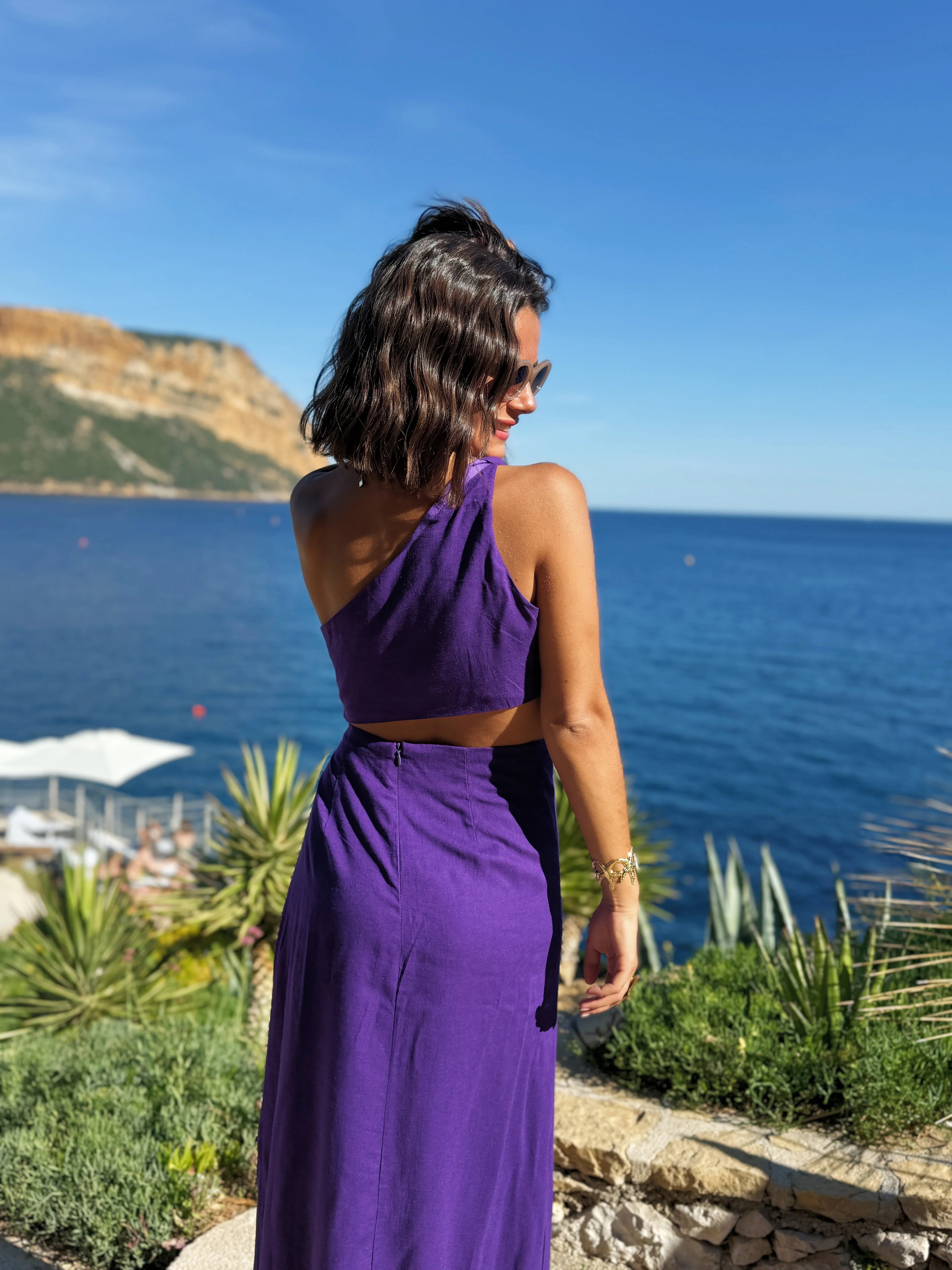 Robe ESMÉE violet - Image 4