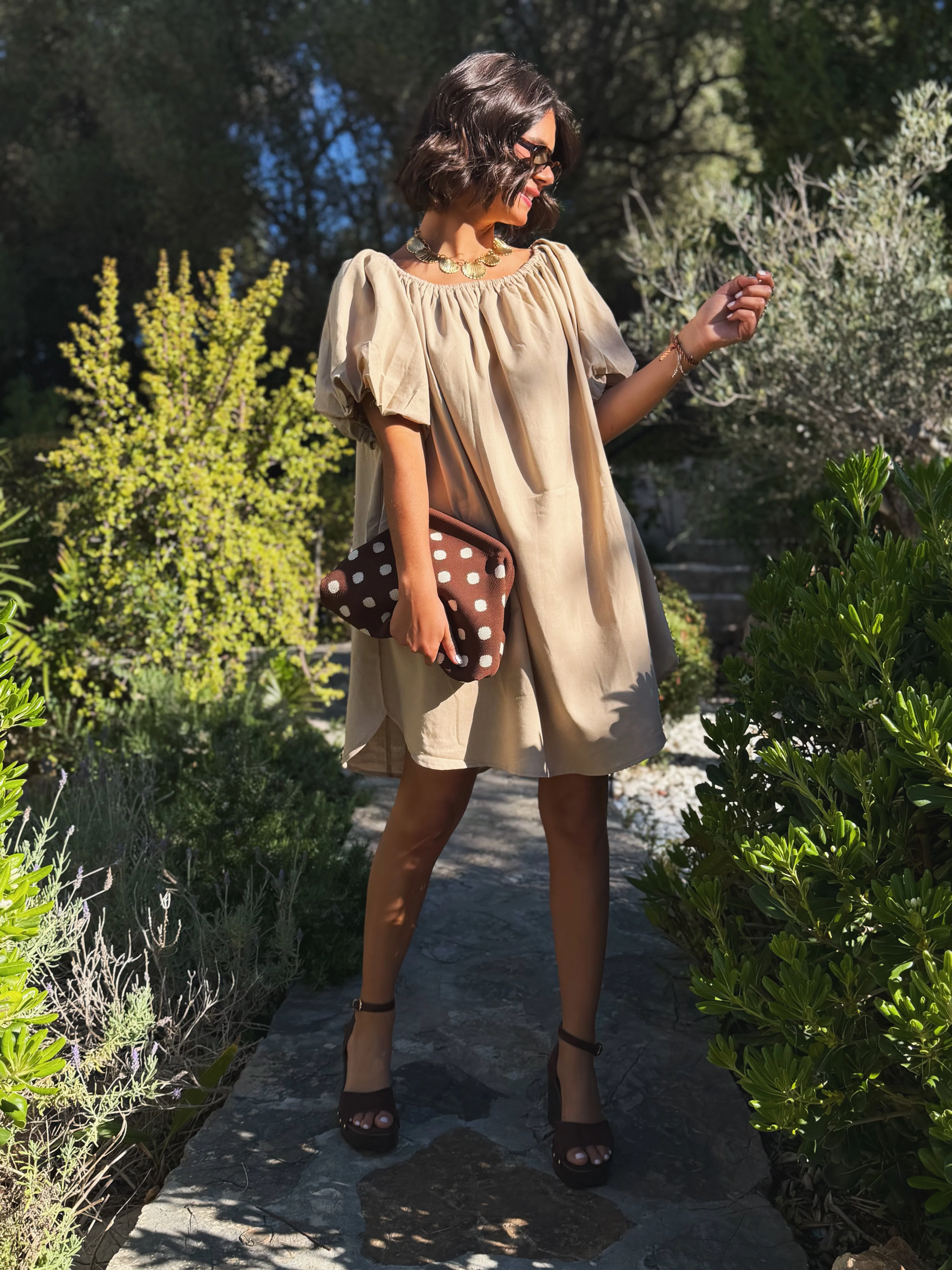 Robe LISON camel - Image 4