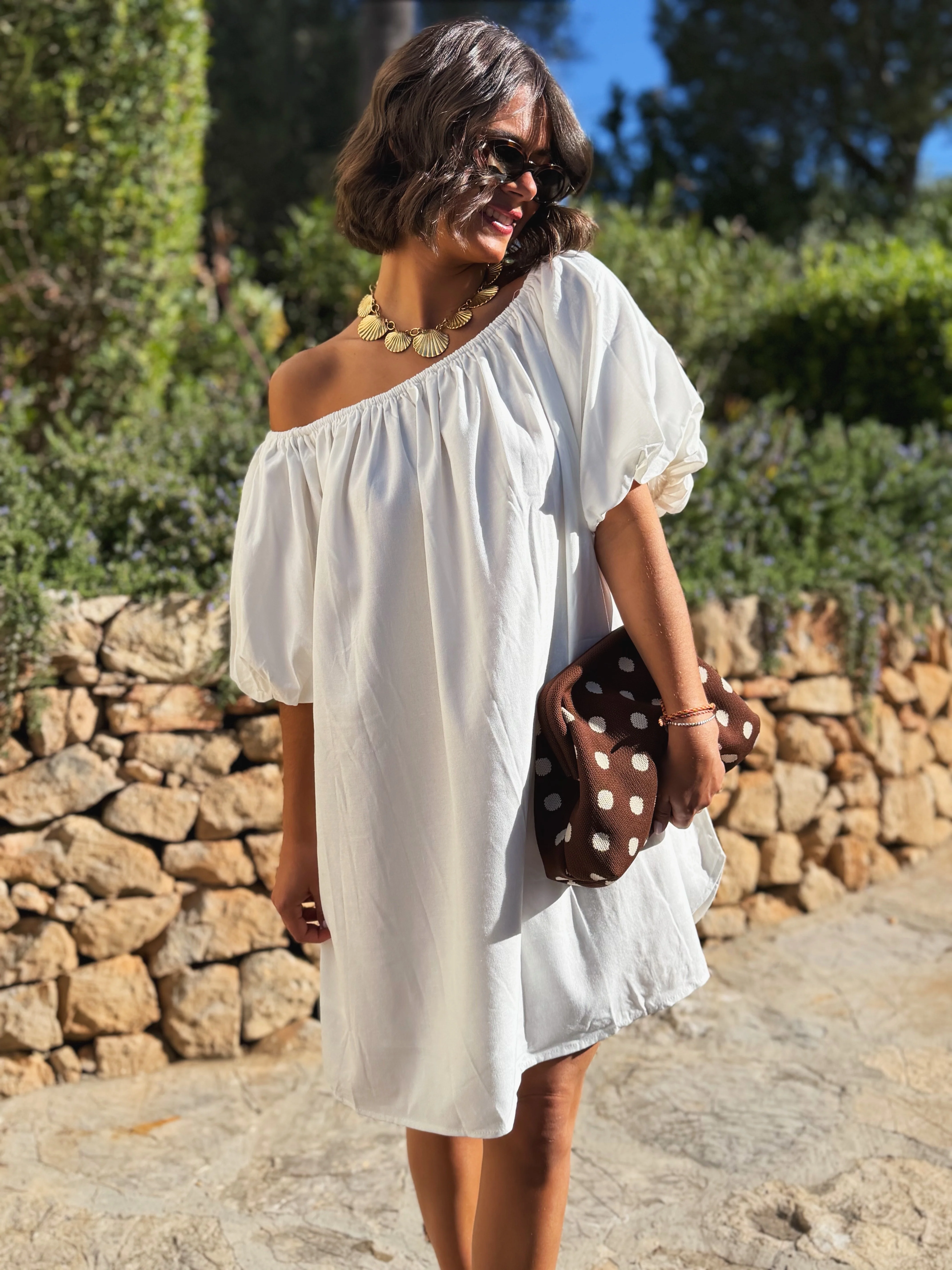 Robe LISON blanc