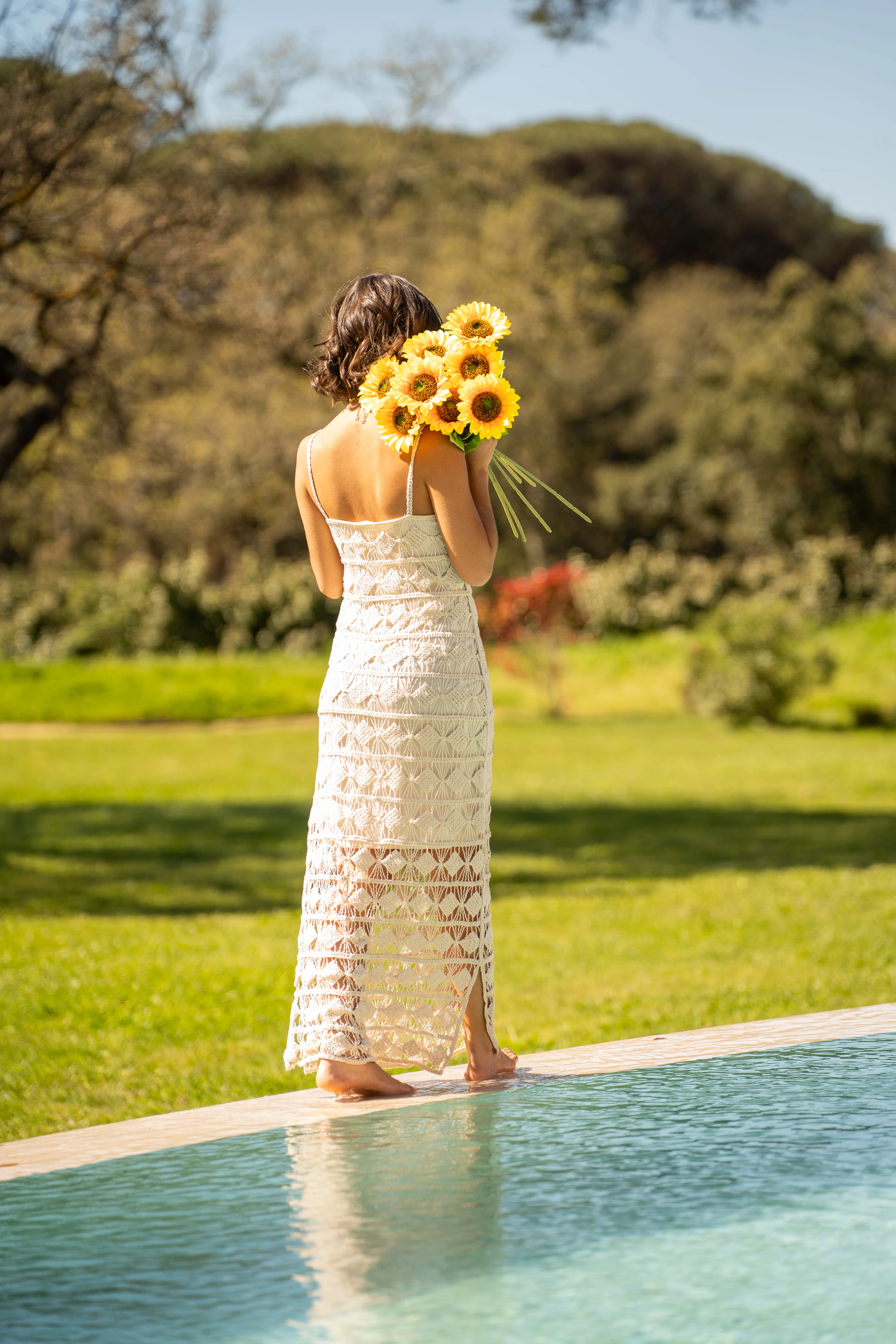 Robe longue crochet - Image 3