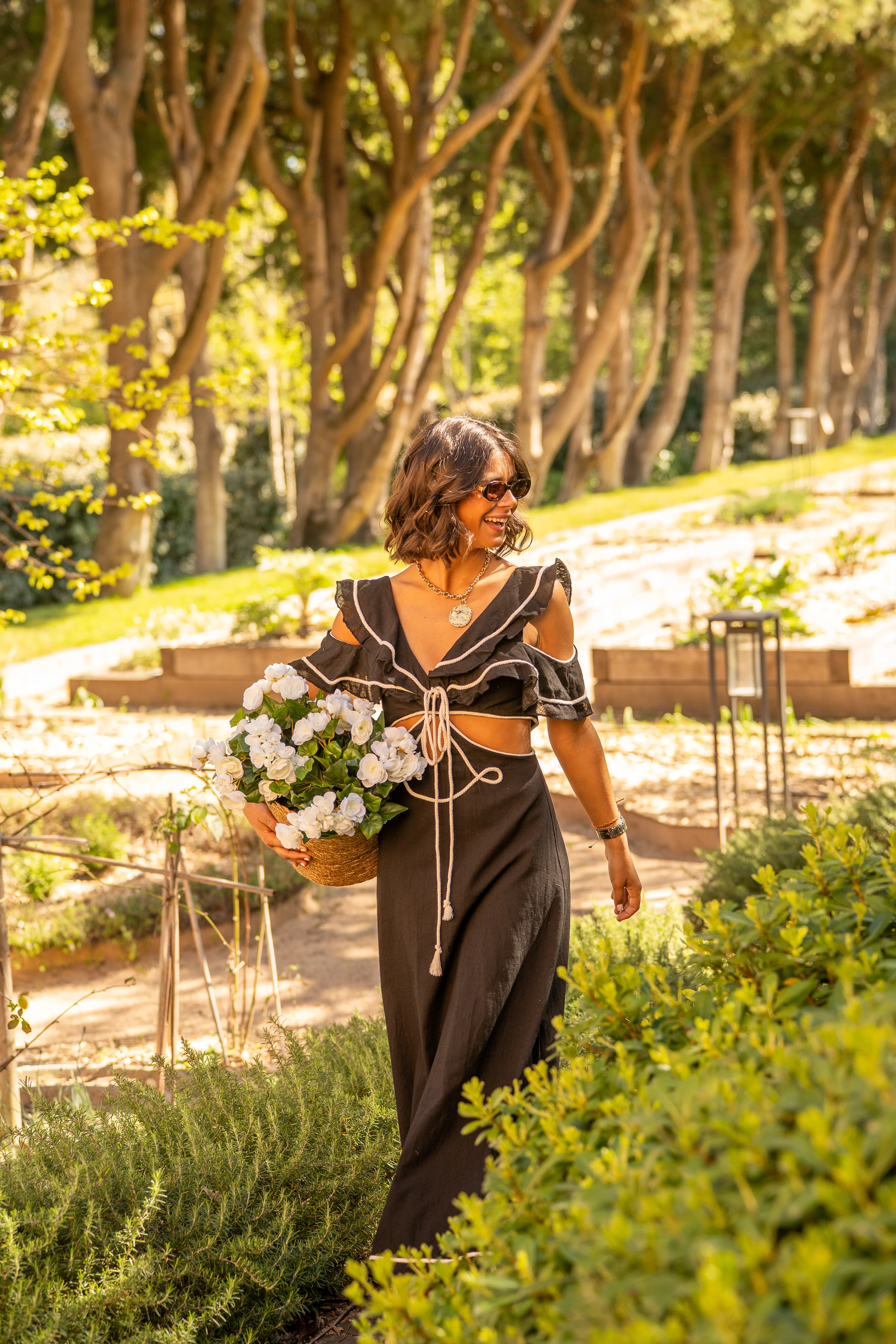 Robe SUZANNE noir - Image 7