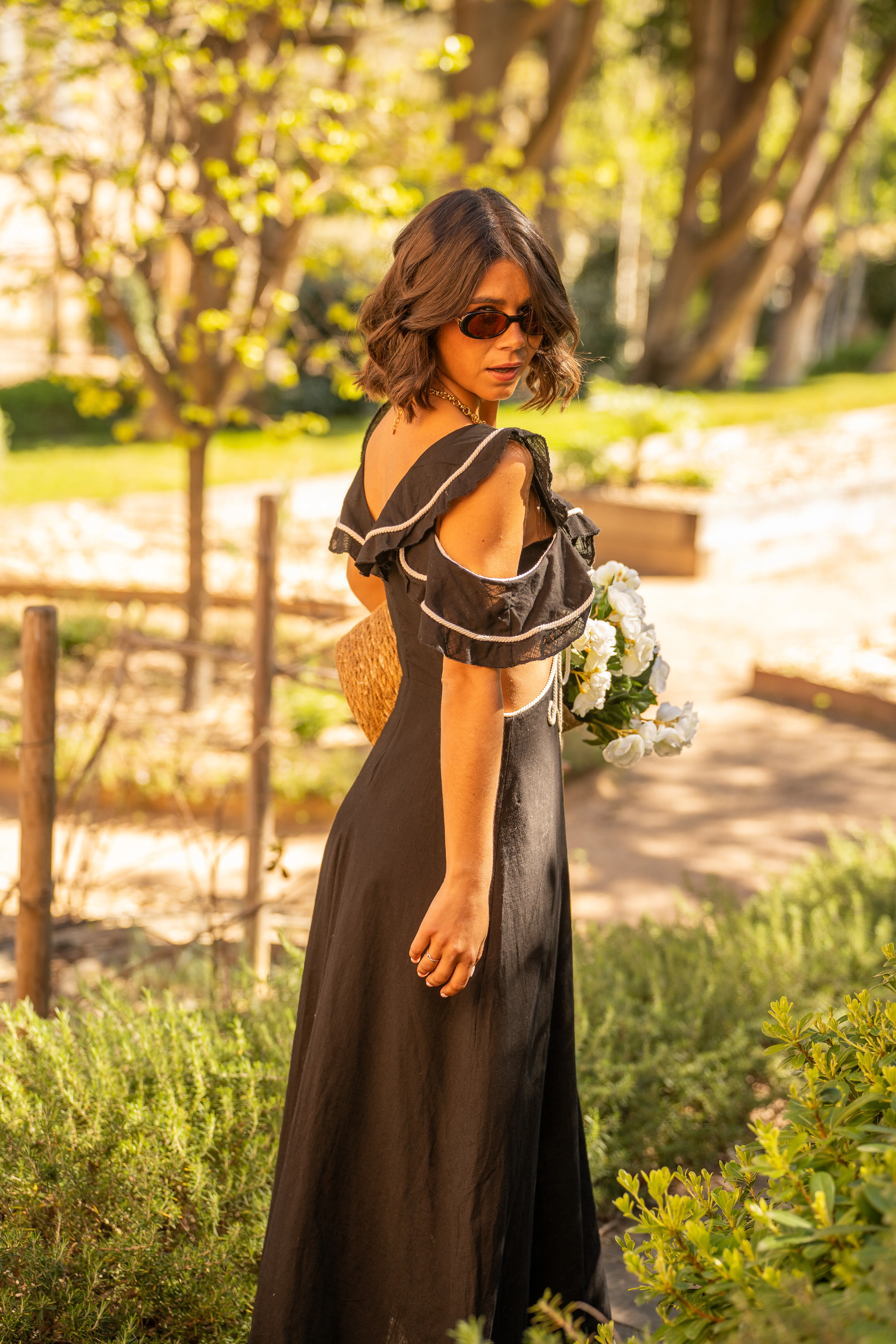 Robe SUZANNE noir - Image 9