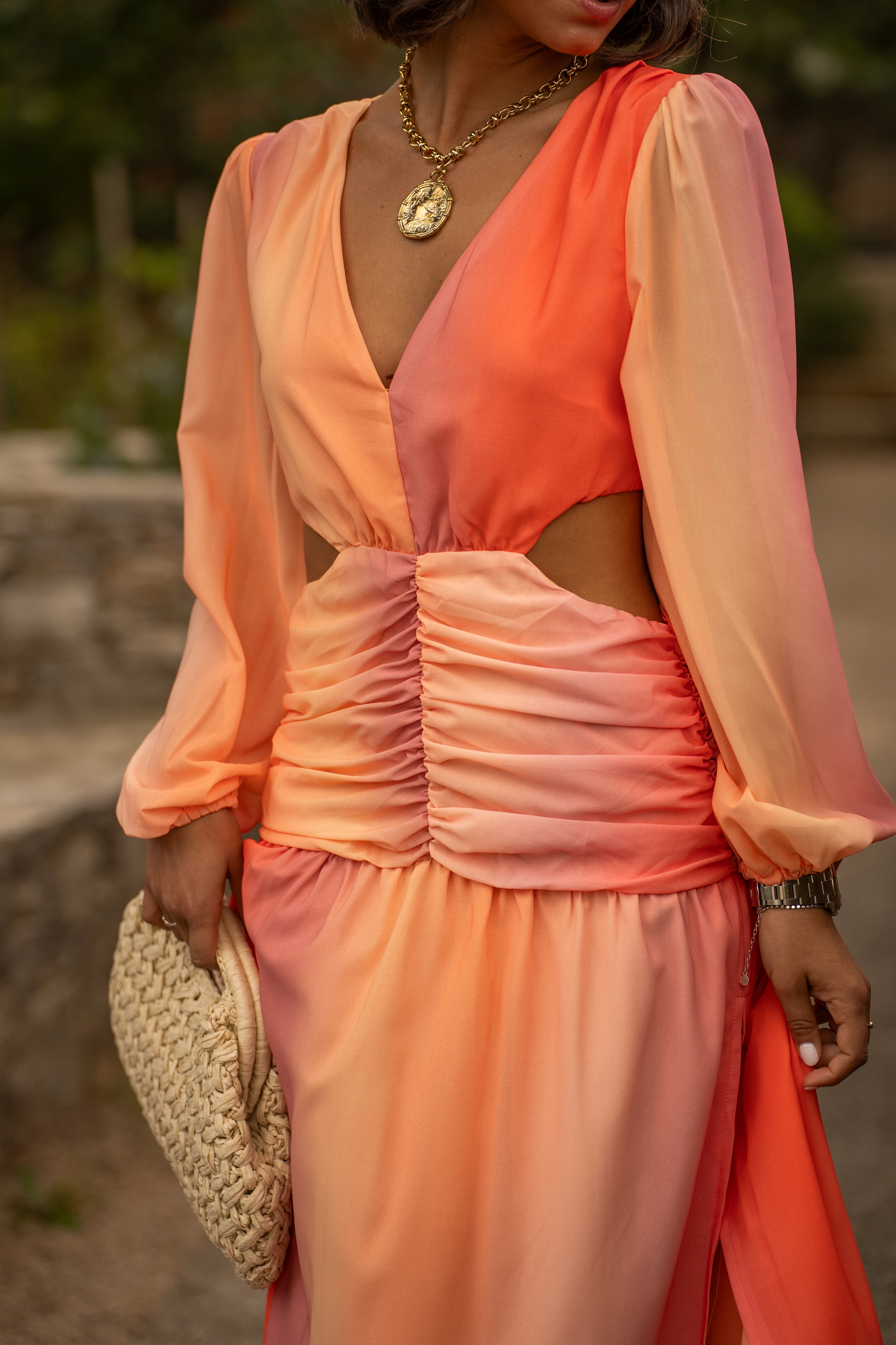 Robe TYE&DIE orange - Image 2