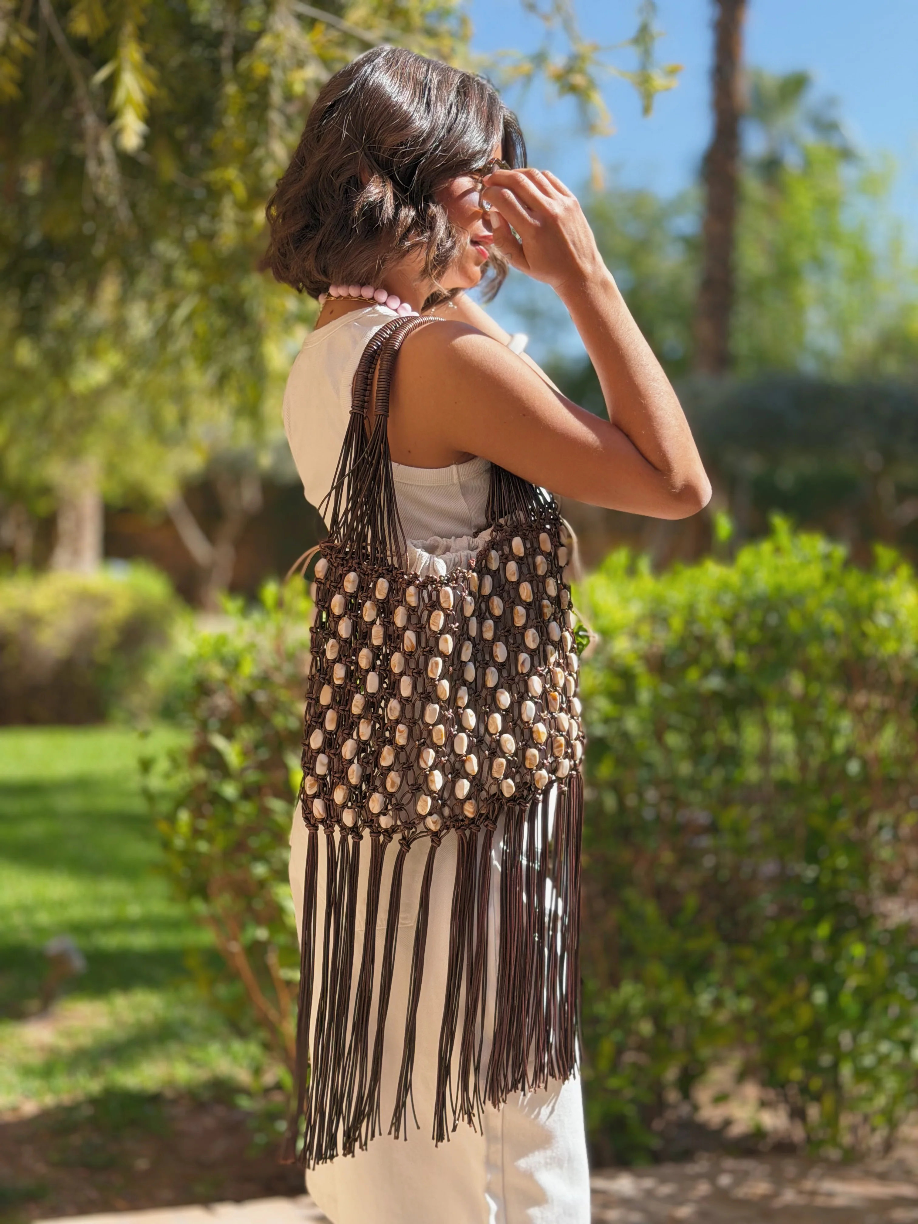 Sac BOHO chocolat