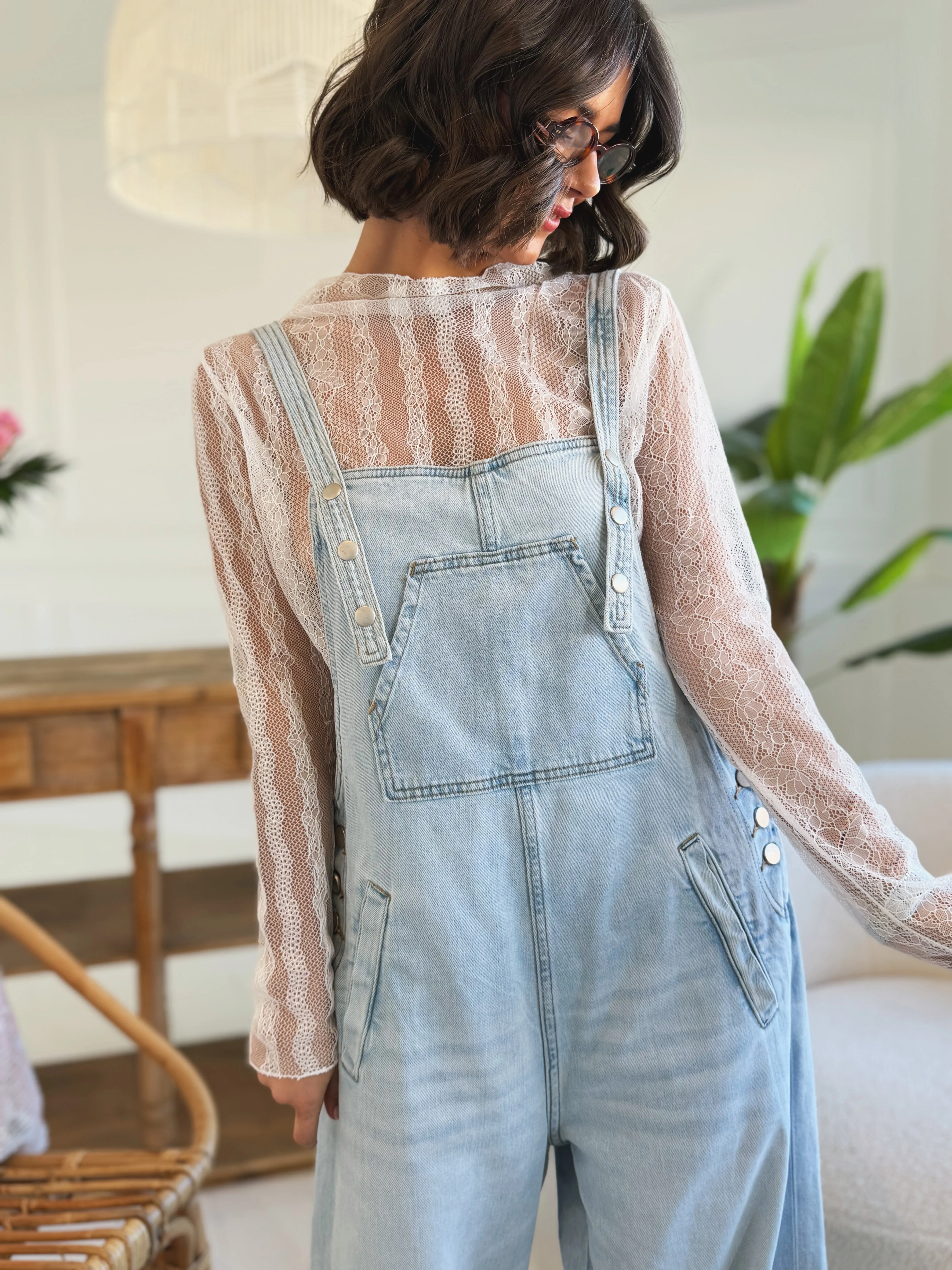 Salopette en DENIM clair - Image 8