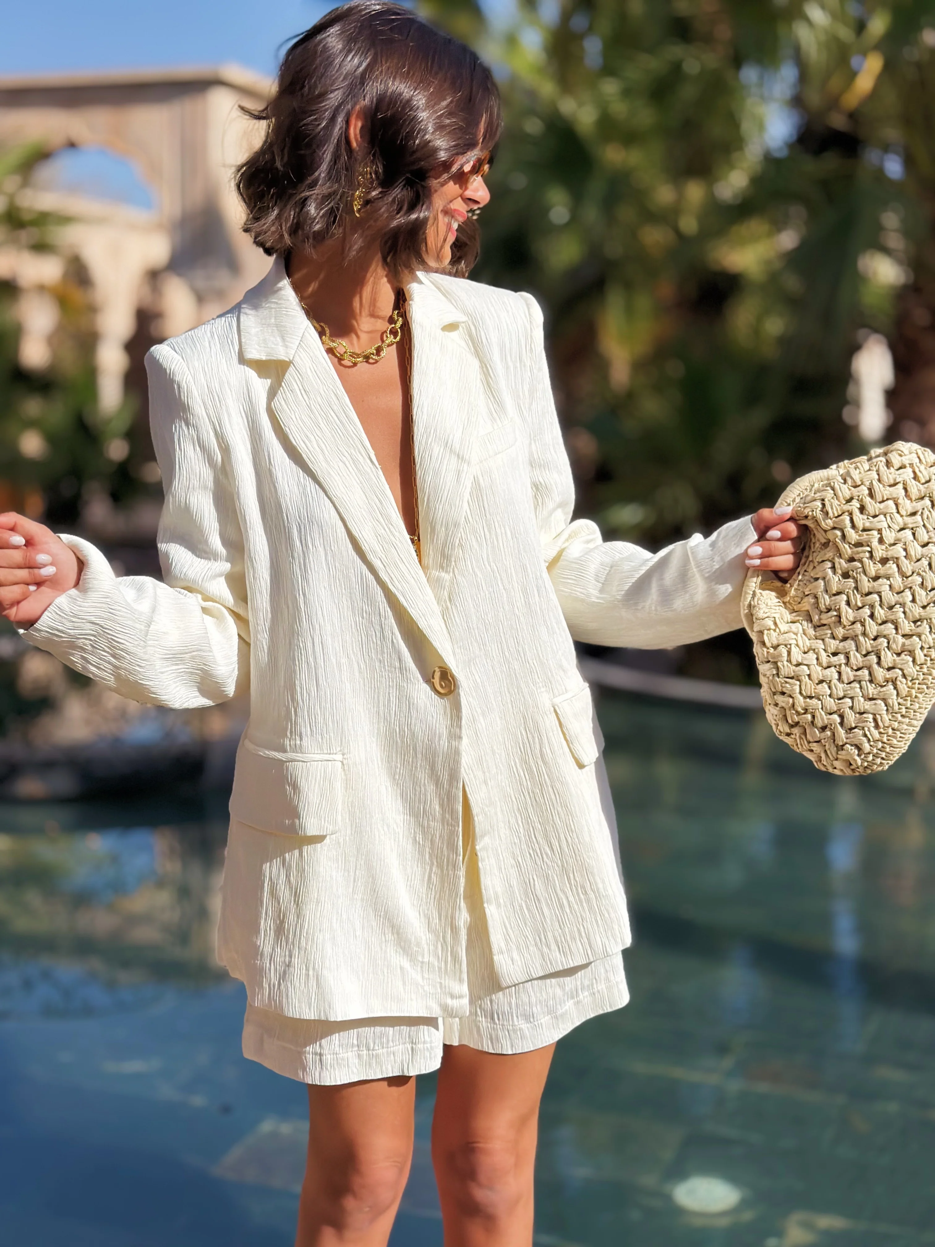 Blazer NINO écru