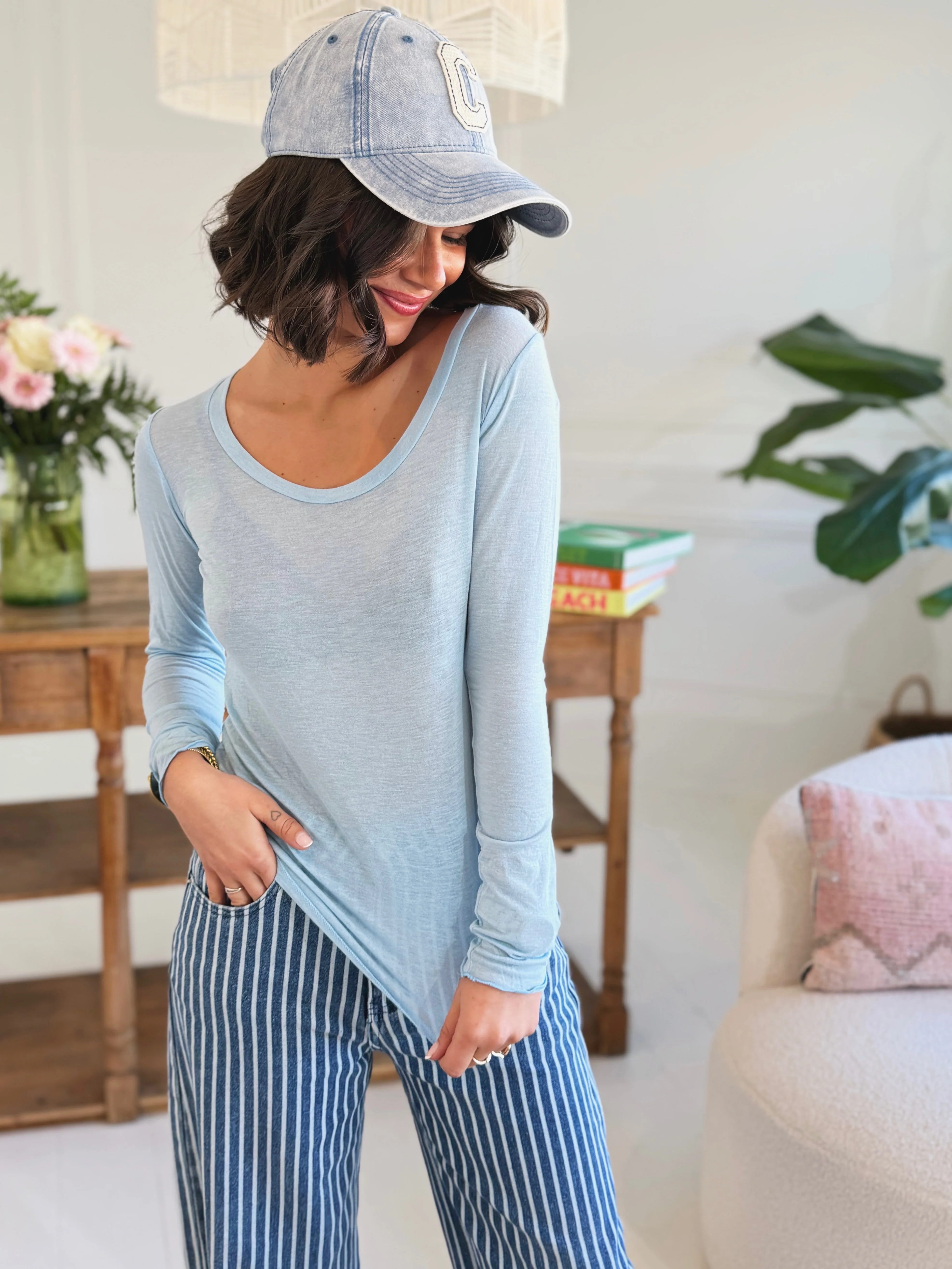 Sous-pull fin PASTEL avec du cachemire (3 couleurs)