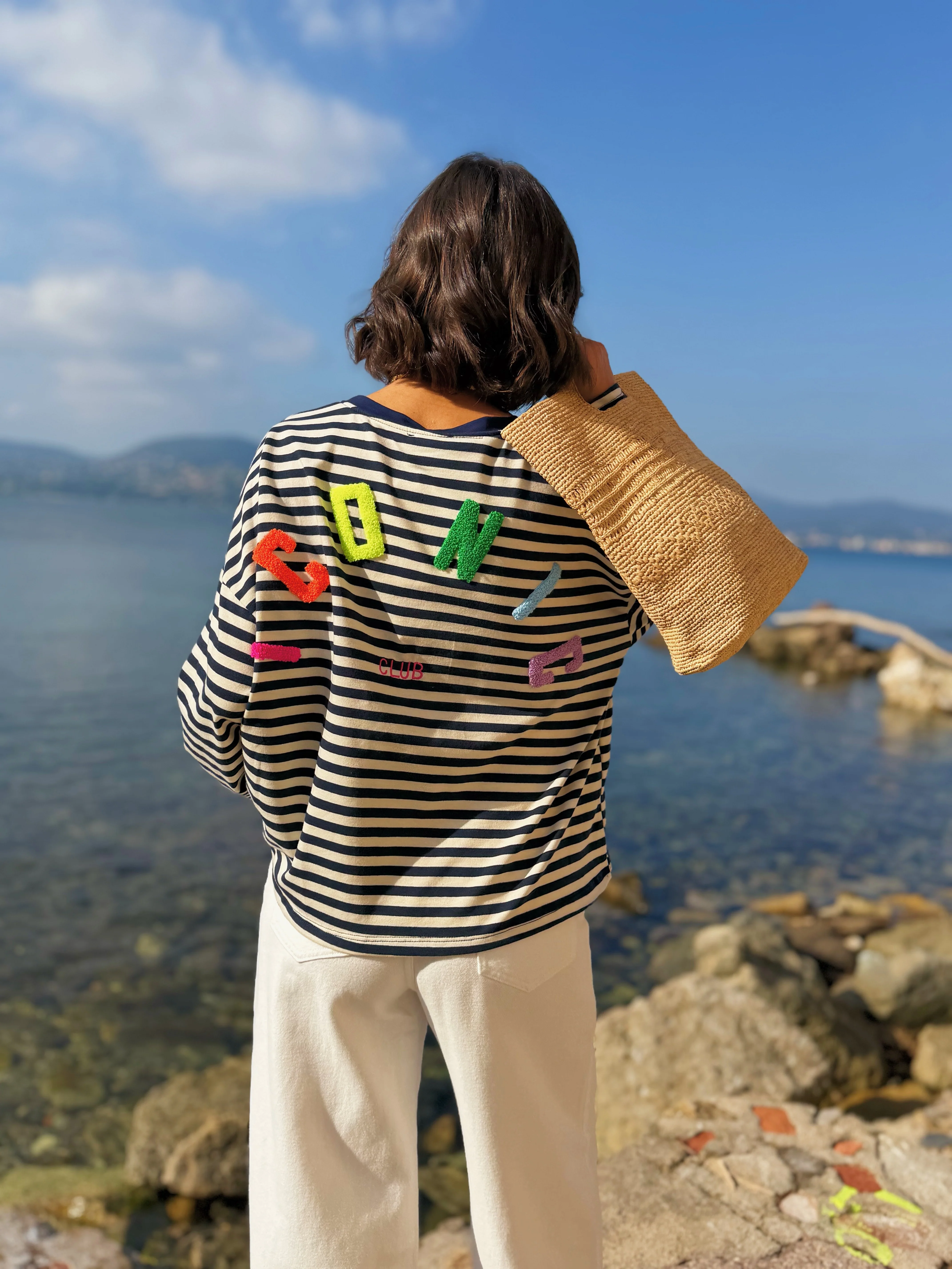 Tee-shirt MARINIÈRE ICONIC marine&blanc
