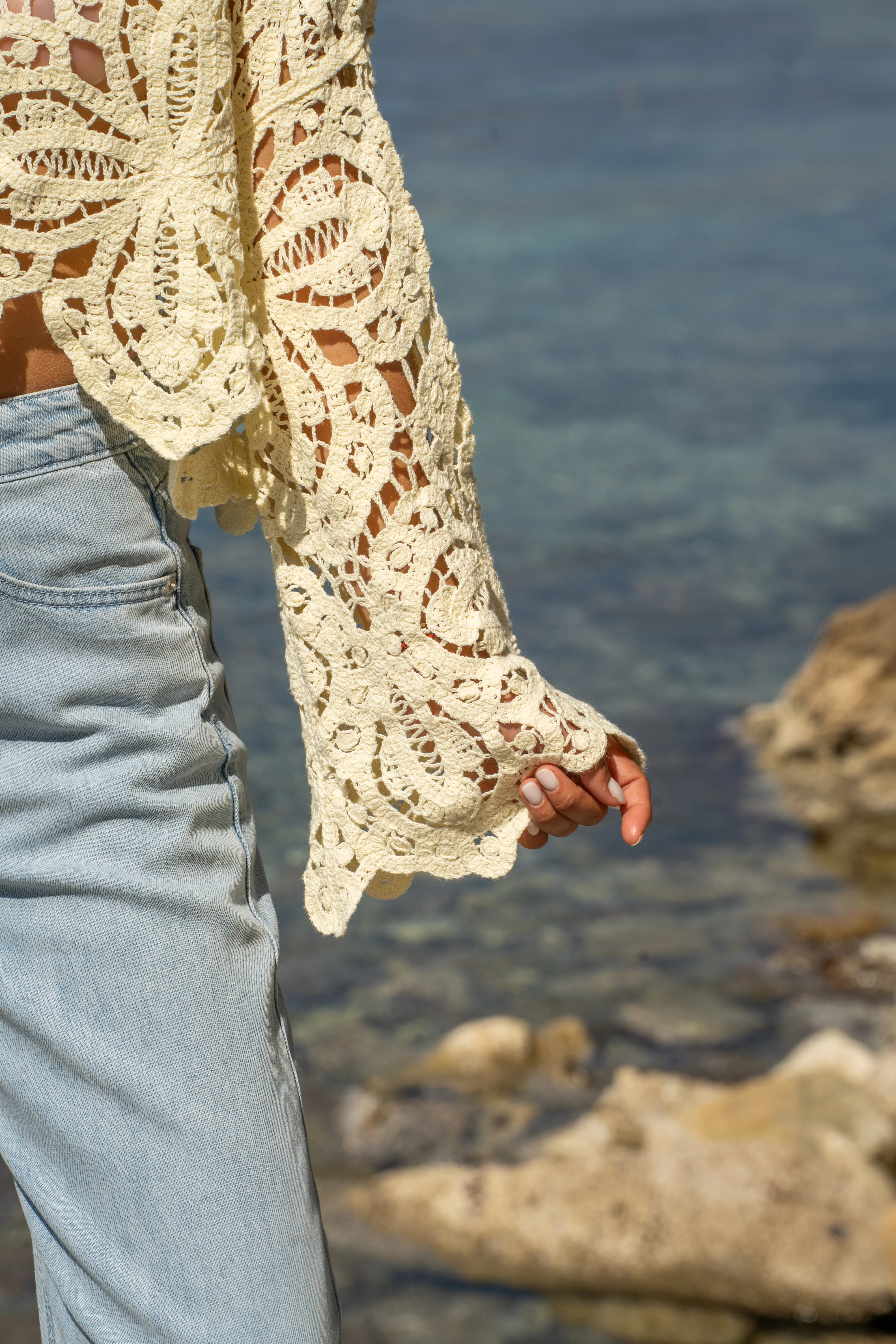 Top JESS en crochet jaune - Image 6