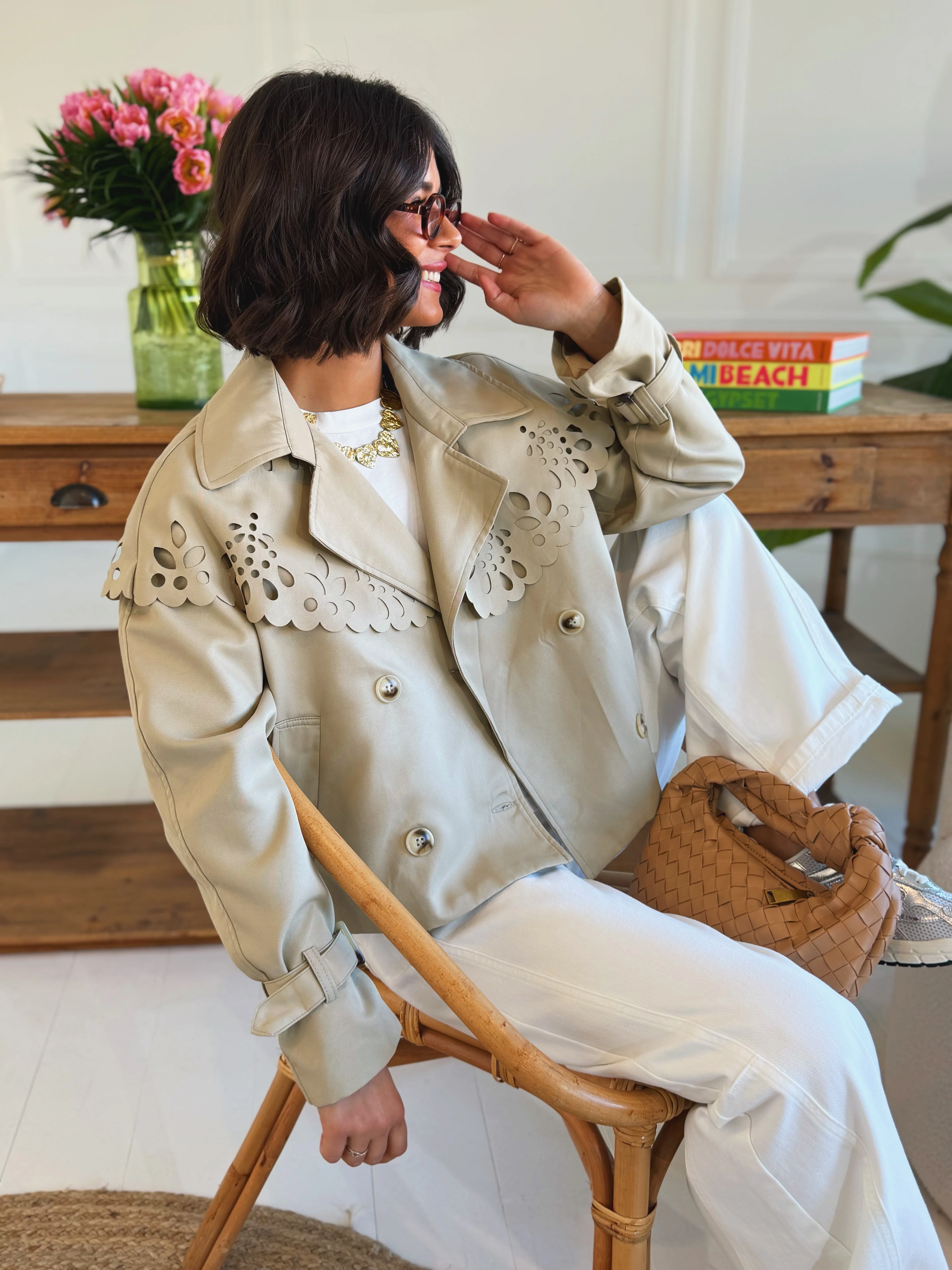 Trench FLORE beige - Image 2