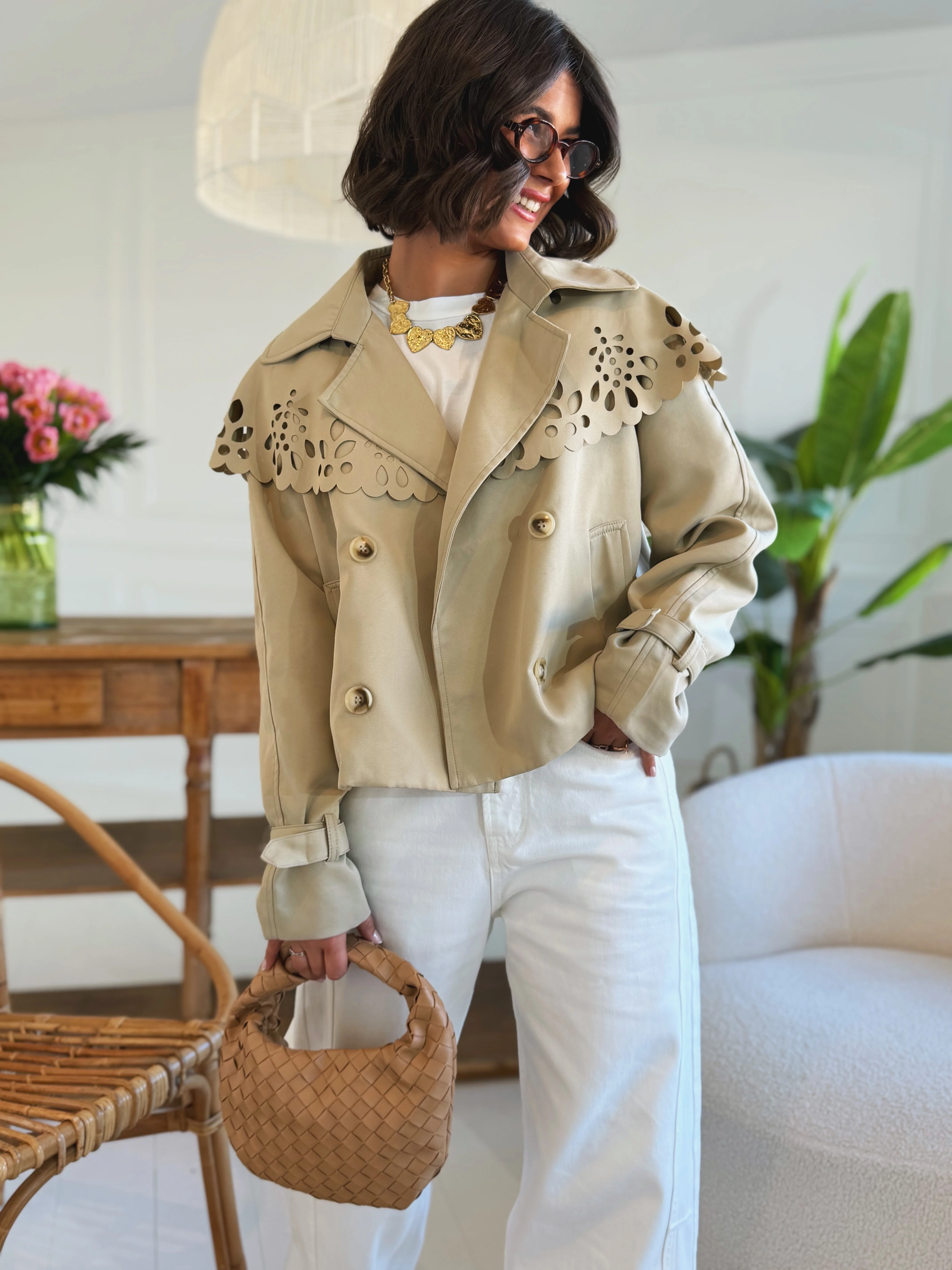Trench FLORE beige - Image 5