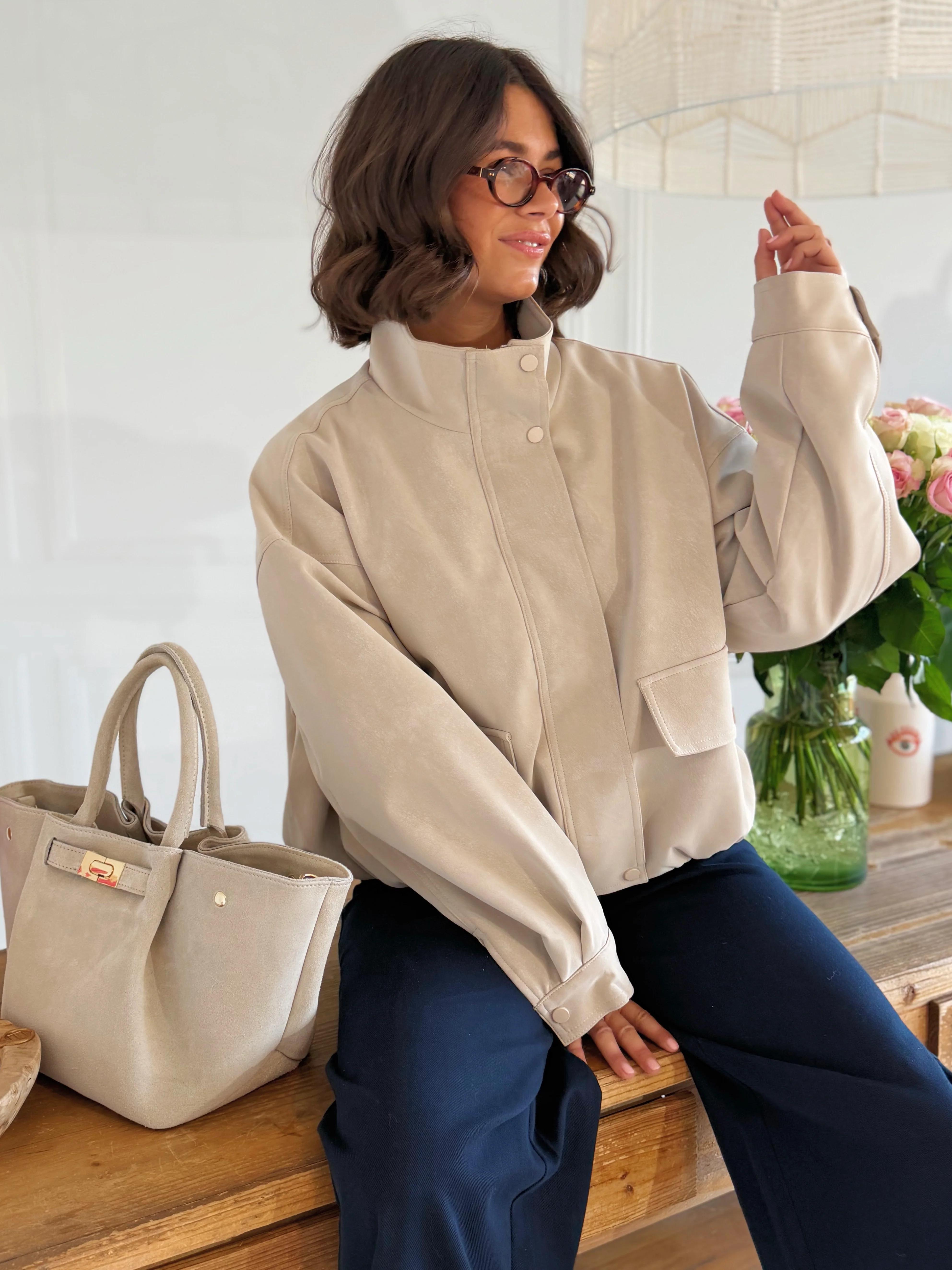 Veste MANCHESTER beige - Image 10