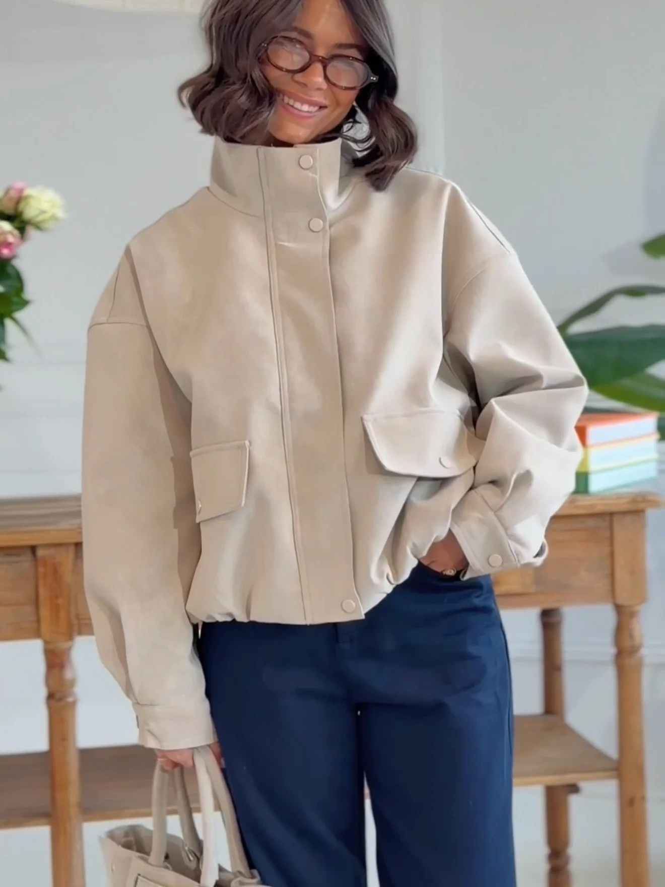 Veste MANCHESTER beige - Image 7