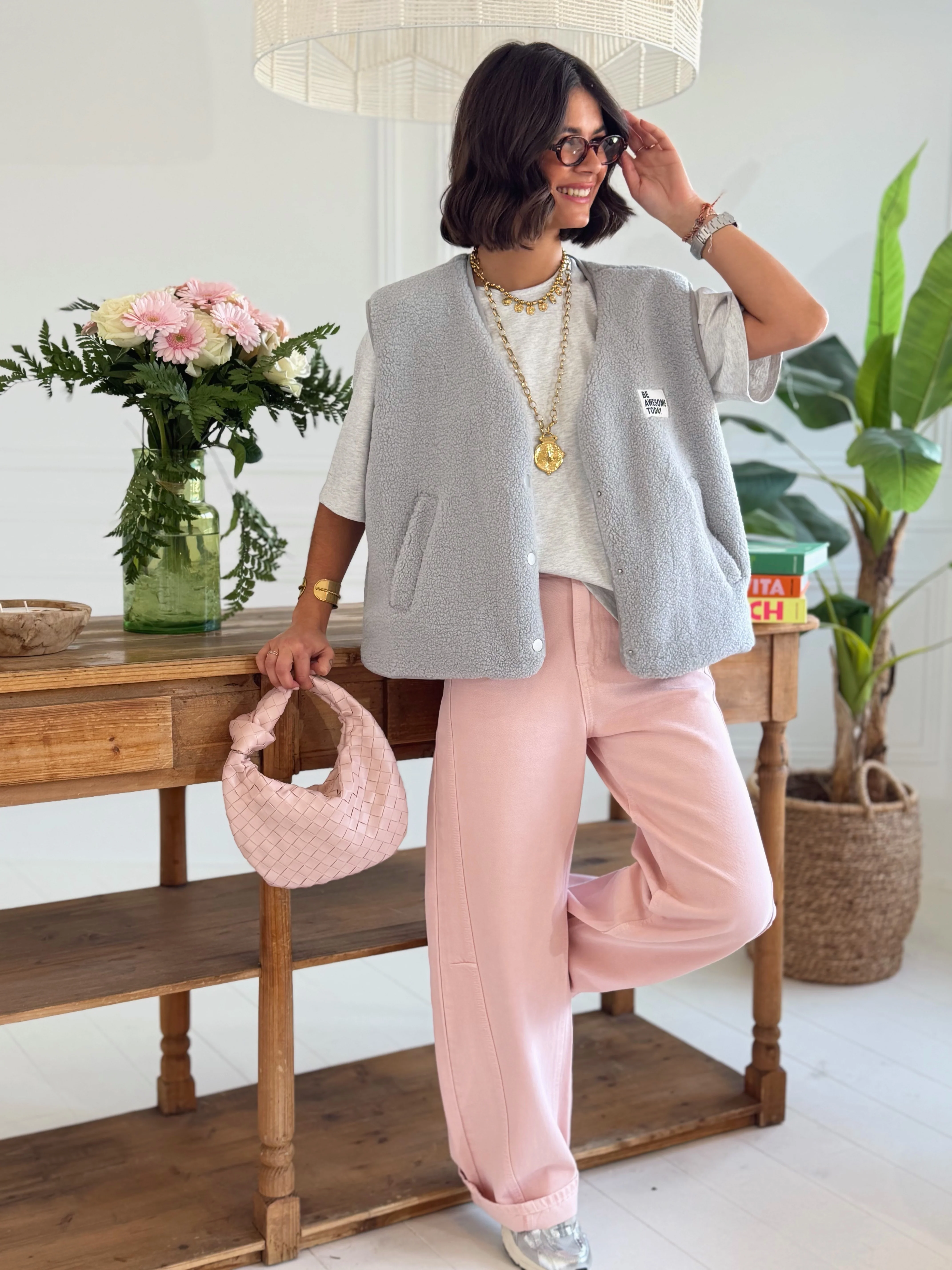 Veste sans manche AWESOME gris - Image 2