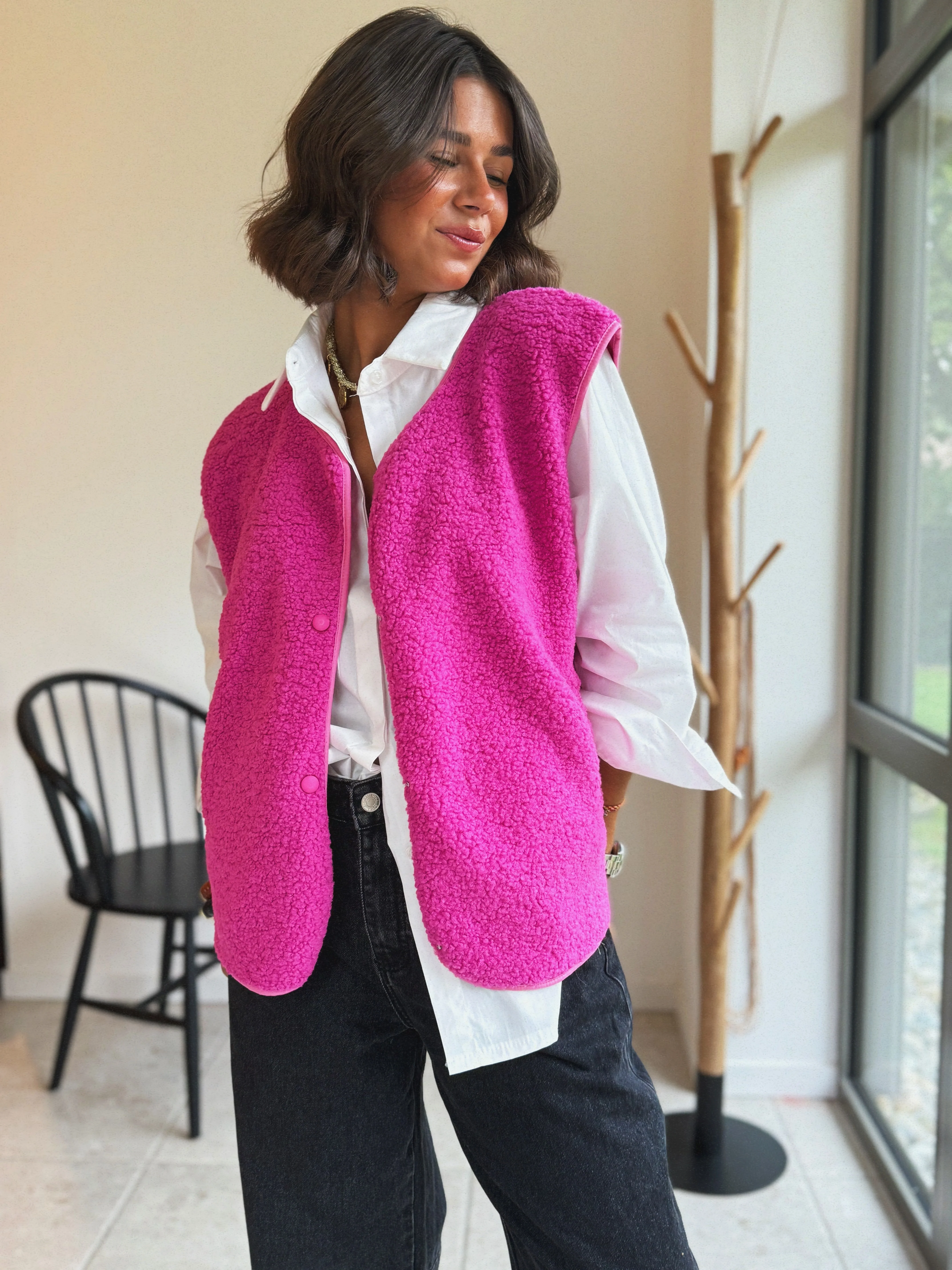 Veste SASHA rose
